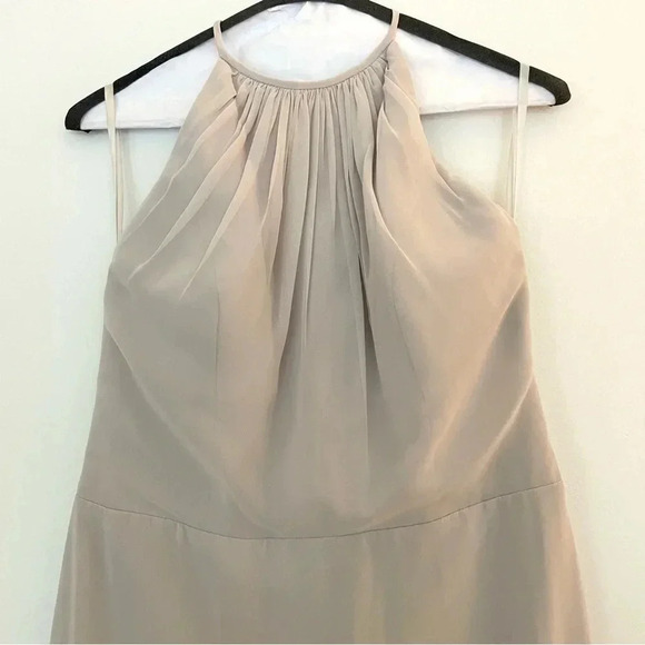 Lela Rose Dress manufactured by Dessy, style LR239, color Oyster, size 12 - Picture 3 of 8